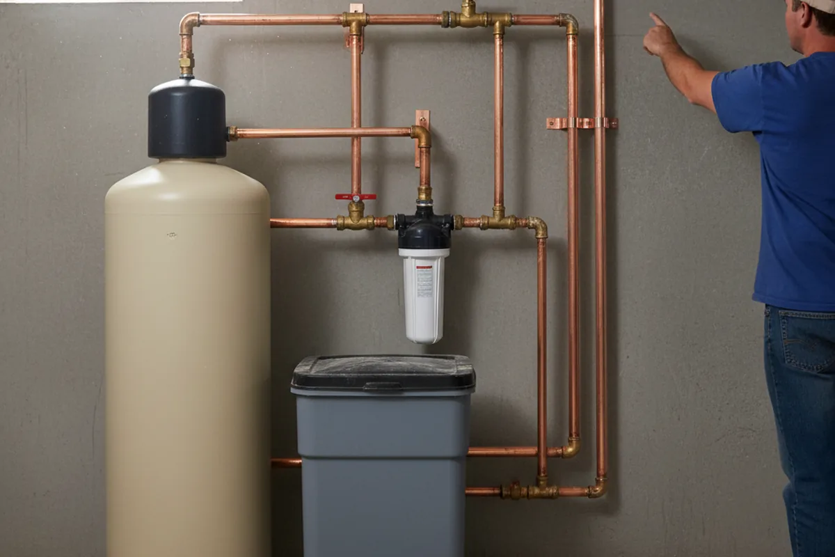 Whole-house water treatment system installed in Davidsville